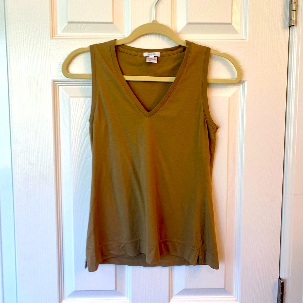 Super Soft and Chic Tank Olive